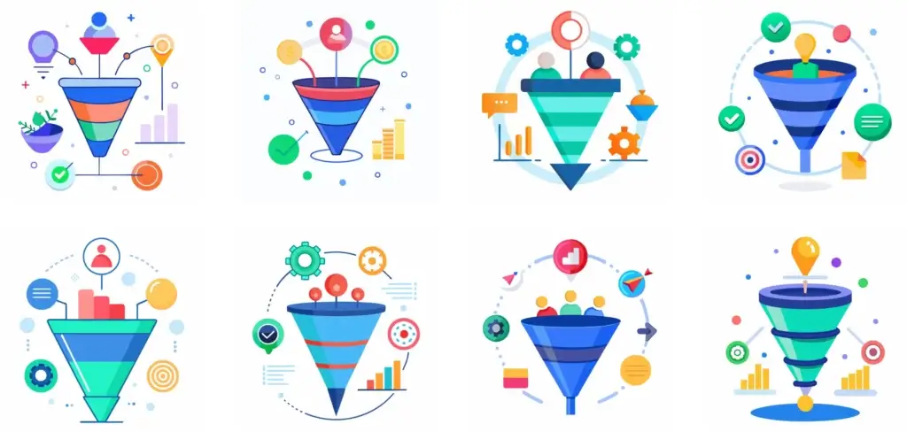 Quelles sont les étapes de la méthode funnel de conversion marketing en BtoB ?