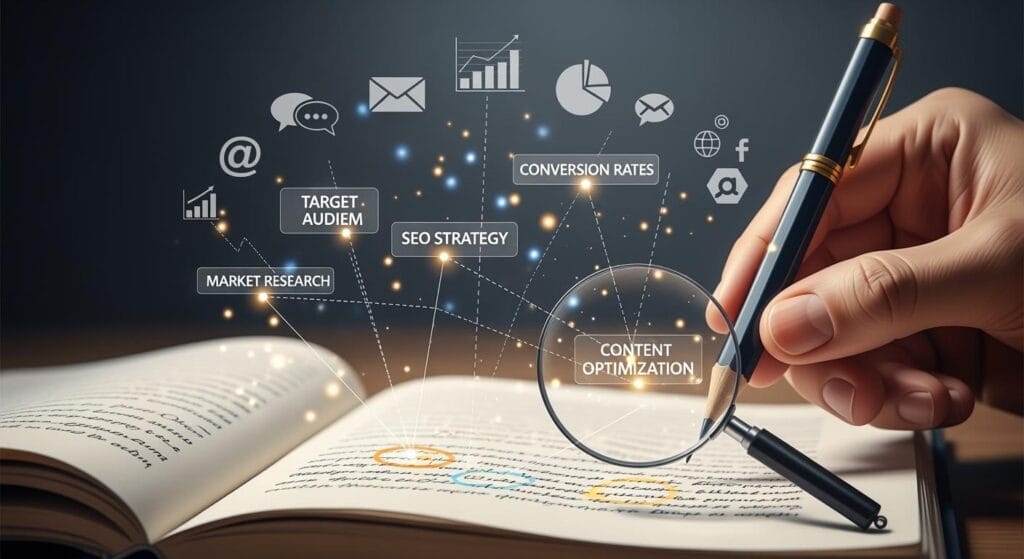 Copywriting : Le placement des mots-clés dans un contenu de prospection