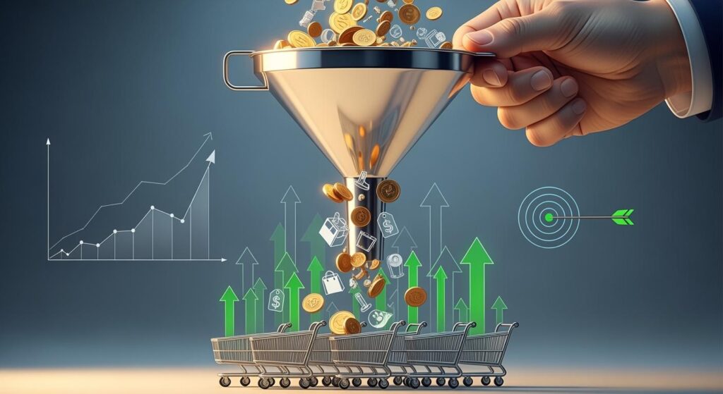 Entonnoir de vente simple pour booster vos ventes